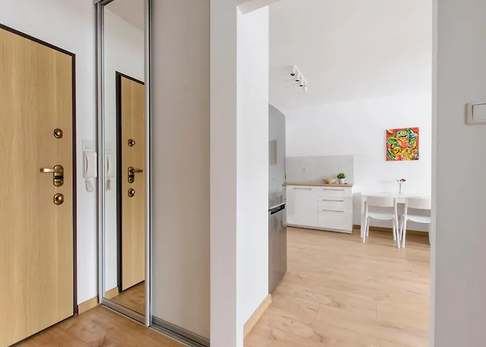 Lägenhet Aparthouse Gdanska Łódź